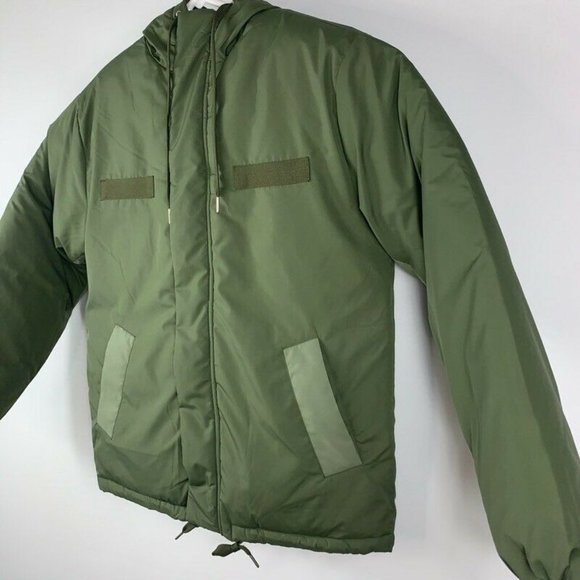BDG Urban Outfitters Mens Parka Jacket Green S New - Picture 3 of 12